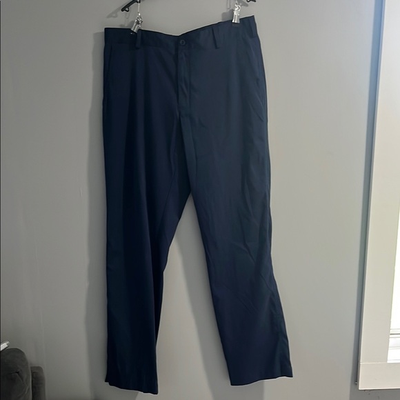Nike Blue Athletic Dress Pants Slim Fit - Picture 1 of 6